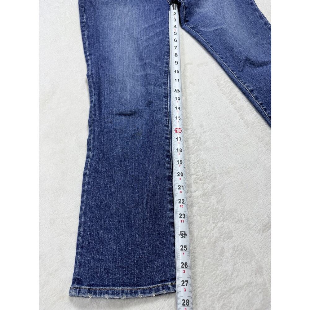 Frame Denim Women’s Blue Straight-Leg Jeans - Classic Indigo - Picture 6 of 9